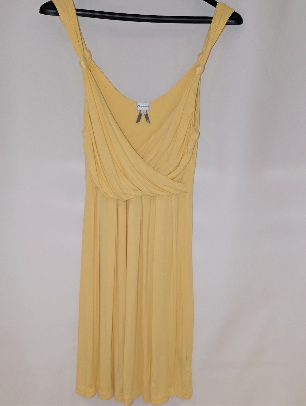 Dynamite Yellow Flowy Sundress